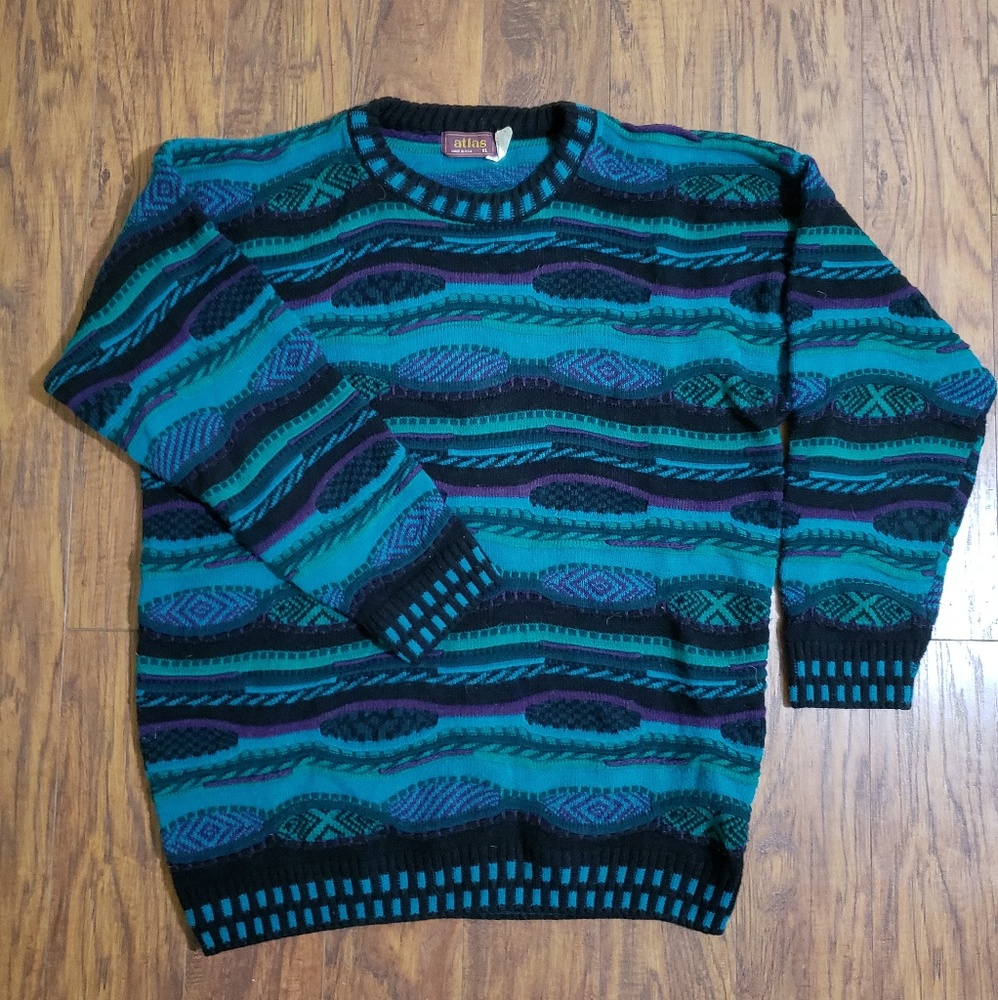 80s-90s vintage Atlas Sweater